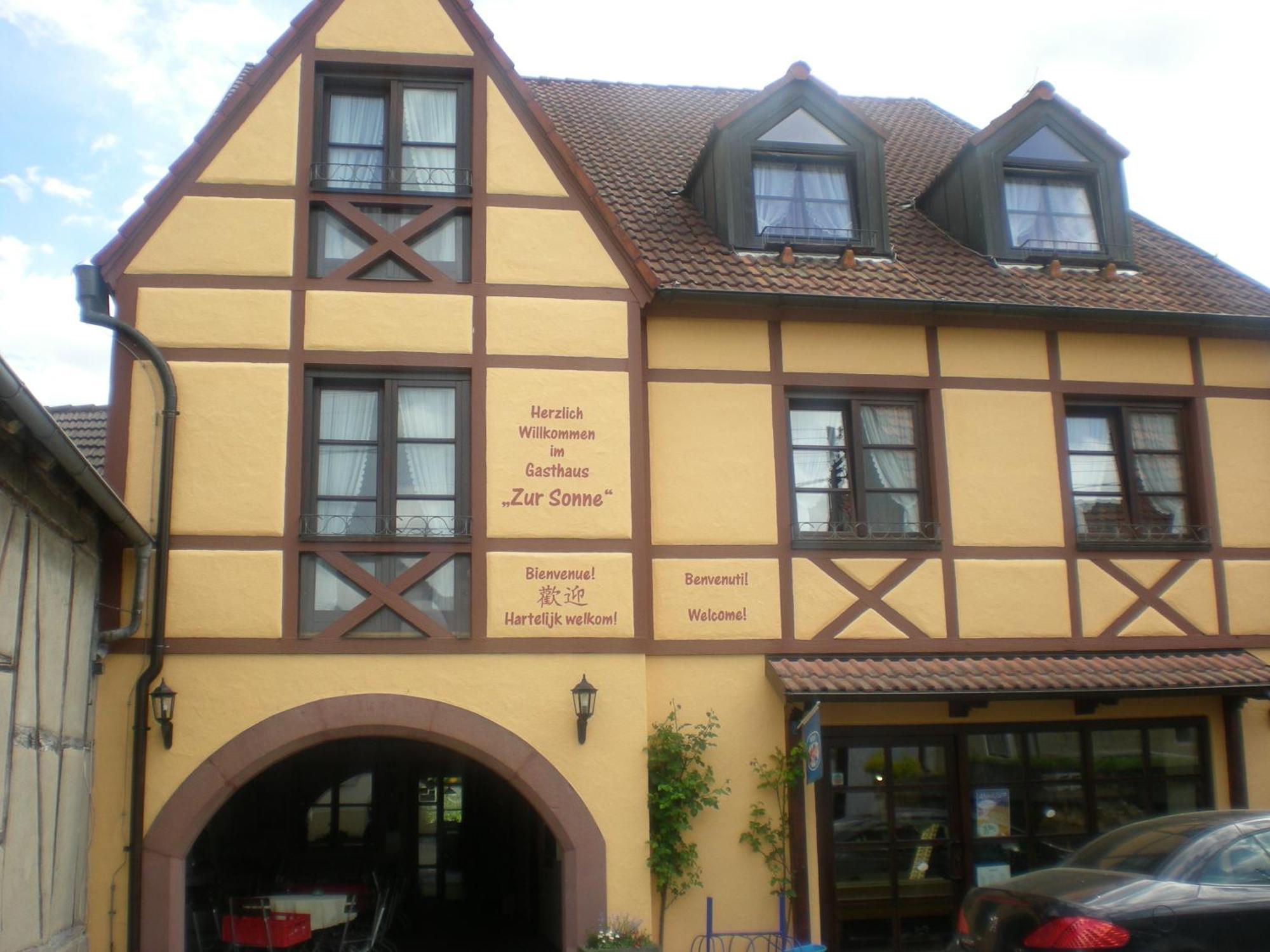 Gasthaus Sonne Gbr Trennfeld Екстериор снимка